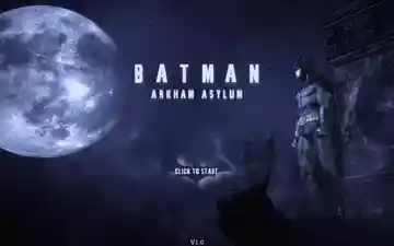 Batman - Arkham Asylum (USA) screen shot title